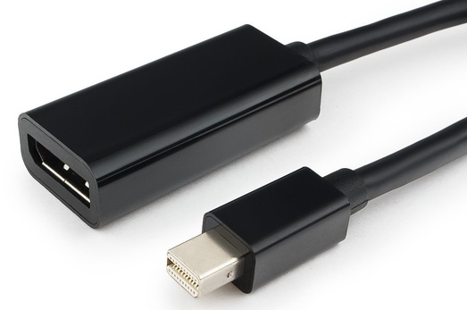 Переходник miniDisplayPort - DisplayPort Cablexpert A-mDPM-DPF-001
